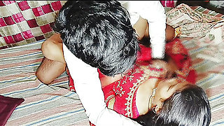 First time honeymoon in home husband wife