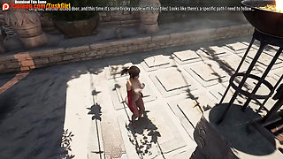 Tomb Rider Lara Craft Parody Porn Game Play Part 07
