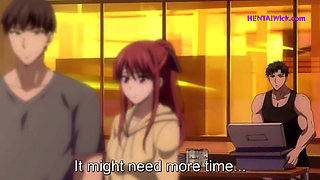 After a Hot Grill Party with Friends, the Pool Became Our Playground of Desire (Hentai Sex)