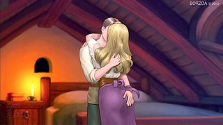 Epic anime hentai action with massive cocks and voluptuous big boobs