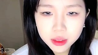 Close up POV of teen sucking cock