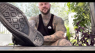 Just Got Back From the Gym and I Sit in the Backyard