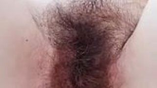 Big hairy pussy and piss