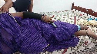 Desi Tamil Stepmom Shared A Bed For Her Stepson He Take Over Advantage And Hard Fucking