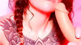 Great Big Boobs On Masturbating Redhead