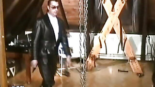 Two poor chick got dominated hard in vintage punishment