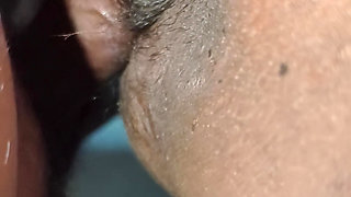 Me on the dining table and fucks my pussy.