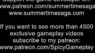 Summertime saga: hot nurse sucks big cock in the hospital ep 162