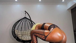 Fucking Myself with My Long Black Dildo Till I Squirt