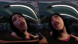 Backseat Babe Vr Cgi Porn