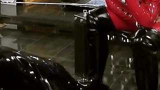 Tied up in Bondage He Is Used as a Human Toilet Part 1