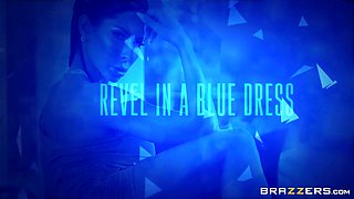 Revel In A Blue Dress With Xander Corvus, Madison Ivy - Brazzers