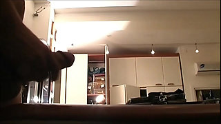 The Slutty Secretary Masturbates While Watching a Porn Movie and He Takes Advantage of It to Get a Nice Blowjob