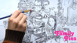 Jizz thirsty laya rae yells, "i need a hardcore internal cumshot, stepbro!