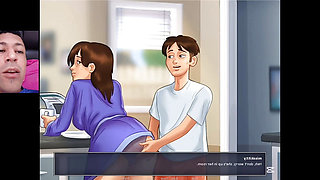 Hard sex with my horny stepsister and stepmom loves my cock💦