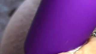 My Pussy Is Dripping and My Swollen Clit Is Shaking From an Intense Orgasm From the Vibrator