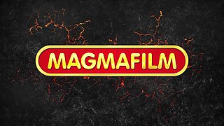 Naughty babe gets pounded at poolside - Magmafilm