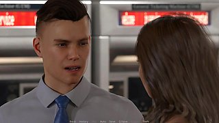 The East Block Construction Worker Pull His Dick Out To The Hot Girl In The Metro Episode 16