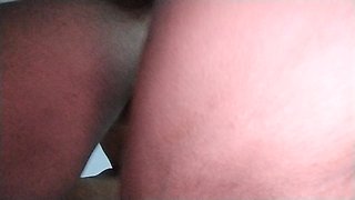 POV Deepthroat Blowjob to My Black Bull Before He Fucks Me and Creampies Me on Top