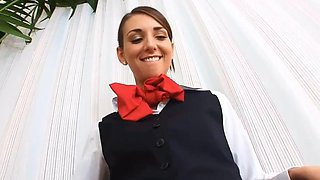Flight Attendant Katie Jordin