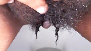 Hot Aunty pissing in bathroom the hardly Squirting Orgasm