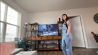 Pov - Fucking My Stepsister's Fat Ass - Gape And Anal Creampie! Steve Rickz And Ava Damore