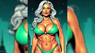 Ai Animation Strong Granny Teasing