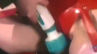 Leather lesbo Anastasia Pierce frolicking retro mistress