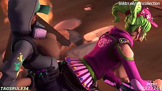 Fortnite hentai 3d compilation