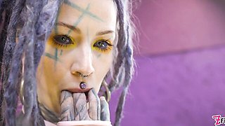 Hardcore anal penetration with extreme hotties Anuskatzz and Lily Lu