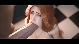 Hot Young Lady Enjoys Passion in the Kitchen