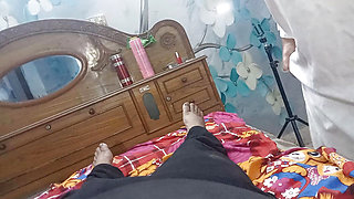 Asian Nurse gives Blowjob & gets Load in Mouth