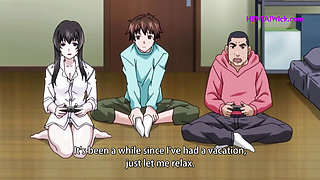 The Neighbor's Cheating Wife can't Control Herself, I can't Resist her Temptation - Hentai Anime - ENG SUB
