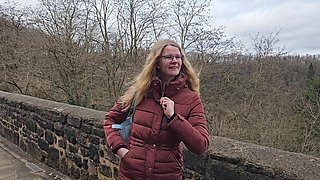 Erster Outdoorfick Des Jahres an Burgruine