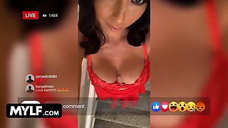 Stepson nails sausage greedy stepmom - mylf