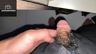 Jerking Off in My Friend's Closet Almost Got Caught 😳