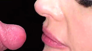 Alena Croft cannot get enough gloryhole swallows 12 loads of cum