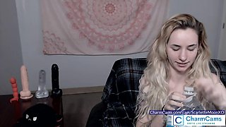 ScarletteMoonXO Bawdy exhibition at CharmCams