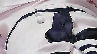 The Semen That Was Ejaculated Inside During Cowgirl Position Spilled Out.