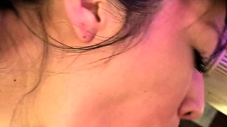 Czech amateur blowjob and fucking POV in public