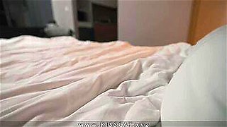 Is it a dream? Step son fucks step mom in hotel share room ⚡︎ Step mother gets hot sex till facial
