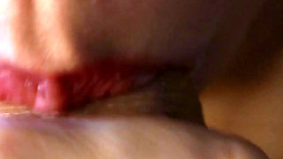 Close up Asian MILF POV Blowjob with Huge Oral Creampie