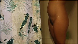 Step Brother Watches Me Shower