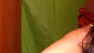 Step Sister Fucked in the Bathroom Before Her Virtual Classes