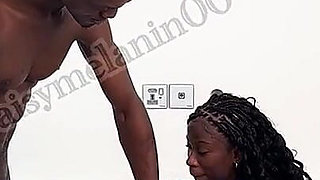 Extreme Anal Sex Dark Skin Girl Anally Destroyed by a Big Hard Dick. Stretched Out Tight Asshole
