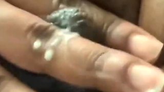 Squeezing My Big Nipples Lactating