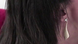 Horny Elisa Fucking Hot in the Gloryhole!