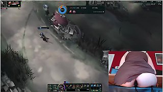 Inflatable Buttblug Challenge #2 League Of Legends #16 Luna - Gamer Girl