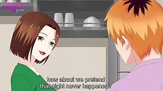 Rough Night Fantasy - Single MILF Gives Into Desire - Hentai
