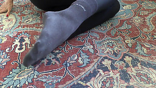 Your Owner - Black Socks Need to Be Cared for! Vacuum Cleaner and Refreshment! POV, JOI, Lady Victoria Valente